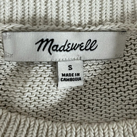 Madewell Loose Knit Crewneck Sweater - Size Small - Picture 4 of 8